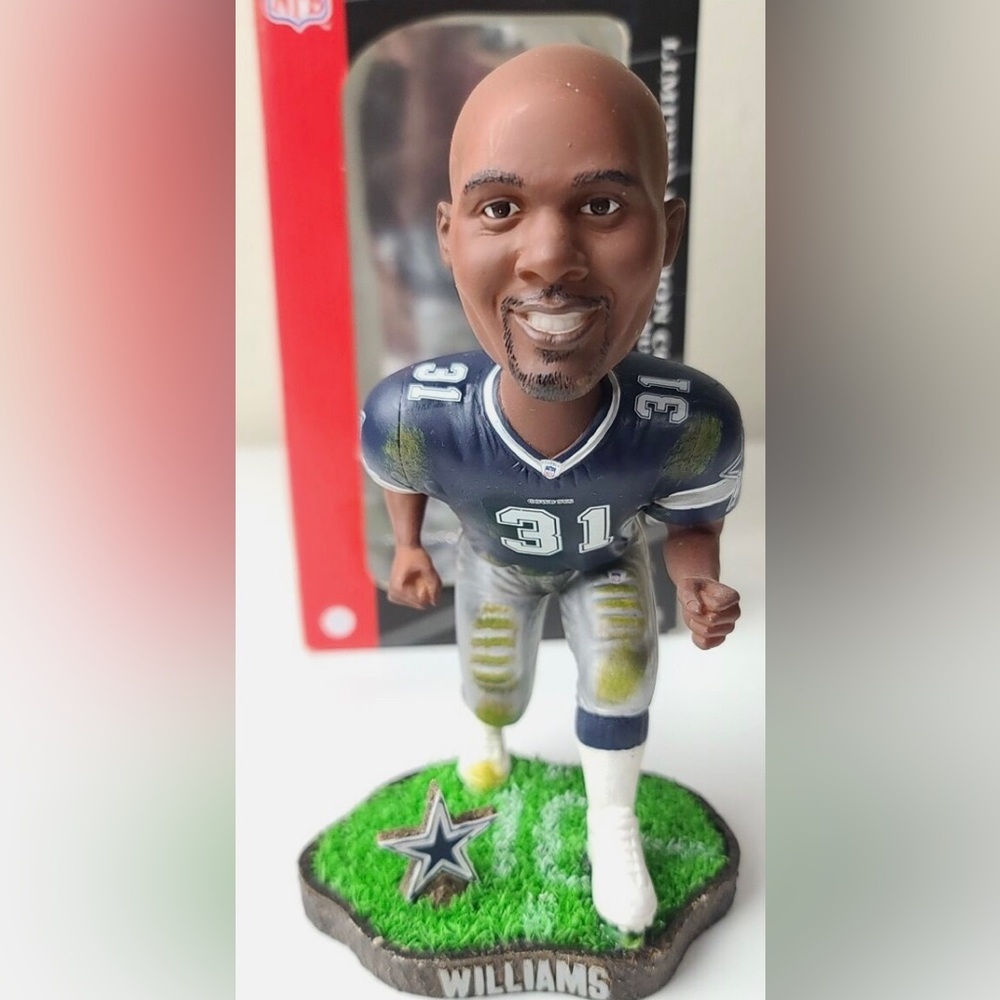 Roy Williams Dallas Cowboys Legends of the Field Limited Edition Bobblehead NIB